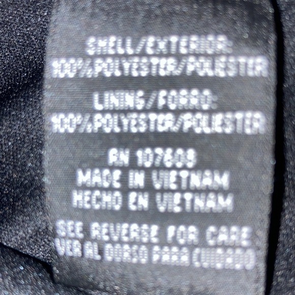 Chetta B Black Lace Rose Gold Sequin Sleeveless V neck Dress 8 - Picture 8 of 8